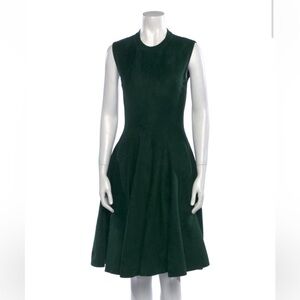 Alaia Crew Neck Knee-Length Dress